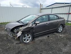 Salvage cars for sale from Copart Albany, NY: 2010 Honda Civic LX