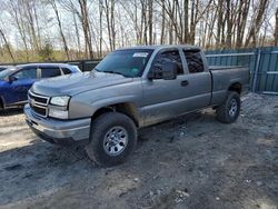 Salvage trucks for sale at Candia, NH auction: 2006 Chevrolet Silverado K1500