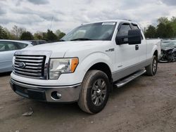 Salvage cars for sale from Copart Madisonville, TN: 2011 Ford F150 Super Cab