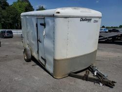 Salvage trucks for sale at Dunn, NC auction: 2004 Trail King Enclosed