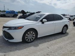 Salvage cars for sale from Copart Arcadia, FL: 2020 Toyota Camry LE
