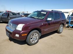 Salvage cars for sale from Copart Brighton, CO: 2007 Mercury Mountaineer Premier