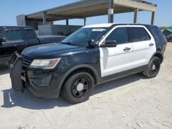 Salvage cars for sale at West Palm Beach, FL auction: 2017 Ford Explorer Police Interceptor