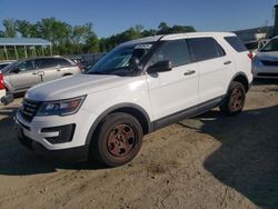 Ford Explorer salvage cars for sale: 2019 Ford Explorer Police Interceptor