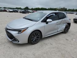 Salvage cars for sale at San Antonio, TX auction: 2023 Toyota Corolla XSE