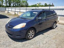 Salvage cars for sale from Copart Spartanburg, SC: 2006 Toyota Sienna CE