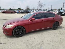 Salvage cars for sale from Copart Los Angeles, CA: 2006 Lexus GS 430