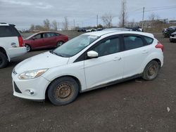 Salvage cars for sale at Montreal Est, QC auction: 2012 Ford Focus SE