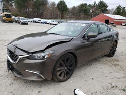 Salvage cars for sale from Copart Mendon, MA: 2016 Mazda 6 Grand Touring