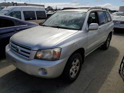 Salvage cars for sale at Martinez, CA auction: 2005 Toyota Highlander