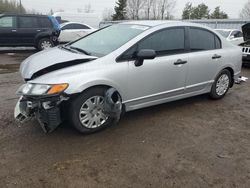 Salvage cars for sale from Copart Ontario Auction, ON: 2007 Honda Civic DX