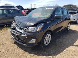 Salvage cars for sale at Elgin, IL auction: 2020 Chevrolet Spark LS