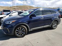 Vehiculos salvage en venta de Copart Littleton, CO: 2017 Hyundai Santa FE SE