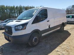 Salvage trucks for sale at North Billerica, MA auction: 2015 Ford Transit T-250