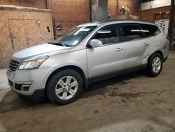 Salvage cars for sale at Ebensburg, PA auction: 2013 Chevrolet Traverse LT