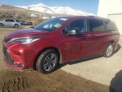 Salvage cars for sale at Reno, NV auction: 2022 Toyota Sienna XSE