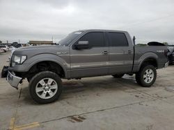 Vehiculos salvage en venta de Copart Grand Prairie, TX: 2012 Ford F150 Supercrew