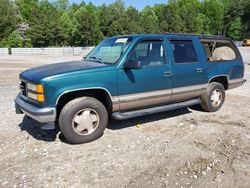 Salvage cars for sale at Gainesville, GA auction: 1998 GMC Suburban K1500