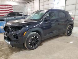 Salvage cars for sale from Copart Columbia, MO: 2021 Chevrolet Trailblazer LT