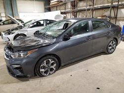 Salvage cars for sale at Eldridge, IA auction: 2019 KIA Forte FE