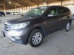 Honda crv Vehiculos salvage en venta: 2015 Honda CR-V EX