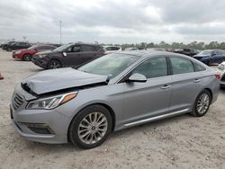 Vehiculos salvage en venta de Copart Houston, TX: 2015 Hyundai Sonata Sport