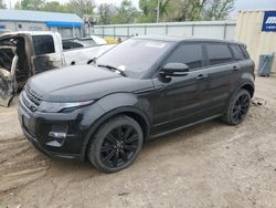 Salvage cars for sale at Wichita, KS auction: 2013 Land Rover Range Rover Evoque Dynamic Premium