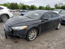 Salvage cars for sale from Copart Madisonville, TN: 2017 Ford Fusion SE