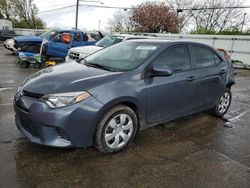 Vehiculos salvage en venta de Copart Moraine, OH: 2016 Toyota Corolla L