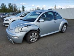 Salvage cars for sale at Portland, OR auction: 2002 Volkswagen New Beetle GLS
