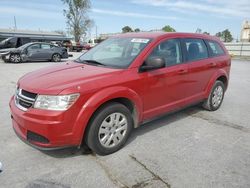 Salvage cars for sale at Tulsa, OK auction: 2015 Dodge Journey SE