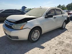 Salvage cars for sale from Copart Houston, TX: 2009 Ford Focus SE
