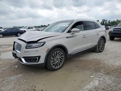 Salvage cars for sale at Houston, TX auction: 2019 Lincoln Nautilus Reserve