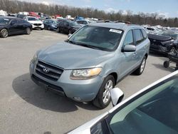 Salvage cars for sale from Copart Glassboro, NJ: 2007 Hyundai Santa FE SE