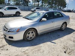 Honda Accord EX salvage cars for sale: 2007 Honda Accord EX