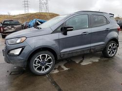 Ford Ecosport ses salvage cars for sale: 2020 Ford Ecosport SES