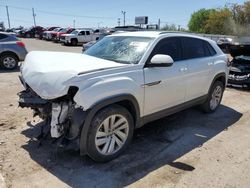 Volkswagen Atlas Cross Sport se salvage cars for sale: 2021 Volkswagen Atlas Cross Sport SE