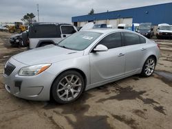 Buick Regal GS salvage cars for sale: 2013 Buick Regal GS