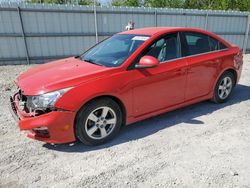 Carros salvage a la venta en subasta: 2015 Chevrolet Cruze LT