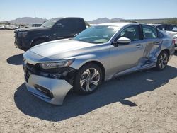Salvage cars for sale at Las Vegas, NV auction: 2018 Honda Accord EX
