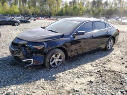 Salvage cars for sale from Copart Waldorf, MD: 2017 Chevrolet Malibu LS