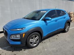 Salvage cars for sale from Copart Fresno, CA: 2021 Hyundai Kona SE