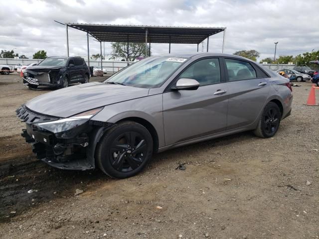 2023 Hyundai Elantra Blue