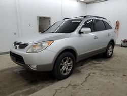 Salvage cars for sale at Madisonville, TN auction: 2010 Hyundai Veracruz GLS