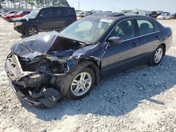 Salvage cars for sale at Loganville, GA auction: 2007 Honda Accord EX