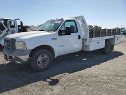 Salvage trucks for sale at Bakersfield, CA auction: 2005 Ford F350 Super Duty