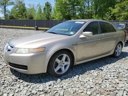 Salvage cars for sale from Copart Waldorf, MD: 2004 Acura TL