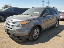 Salvage cars for sale at Elgin, IL auction: 2013 Ford Explorer XLT