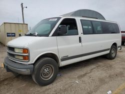 Chevrolet Express g3500 salvage cars for sale: 2002 Chevrolet Express G3500