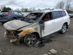 Salvage cars for sale from Copart Windsor, NJ: 2013 Toyota Highlander Limited